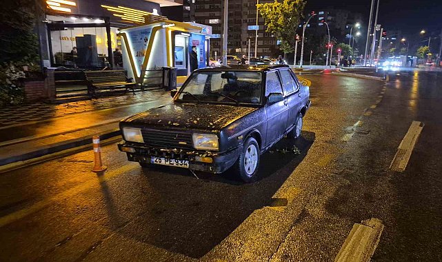 "Alkollü sürücü idaresindeki araç duvara çarptı" ihbarı asılsız çıktı