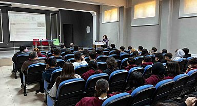 "Ben Her Yerde Varım" projesiyle kalaycılık mesleği öğrencilere tanıtıldı