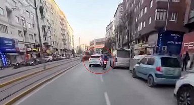 "Kamera çekiyor mu" dedikten saniyeler sonra kaza yaptı
