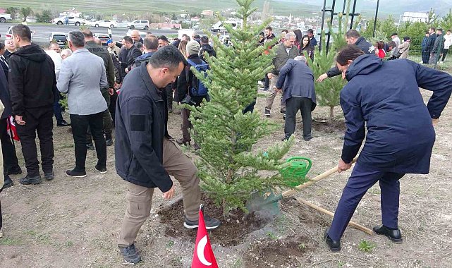 "Şehit ve Gazi Ormanı" düzenlenen törenle açıldı