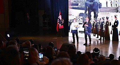 Rusların Zafer Bayramı Muratpaşa'da kutlandı