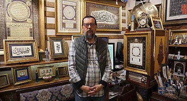 Sabrın mürekkeple imtihanı; hattatın 'mürekkep yalatan' yolculuğu