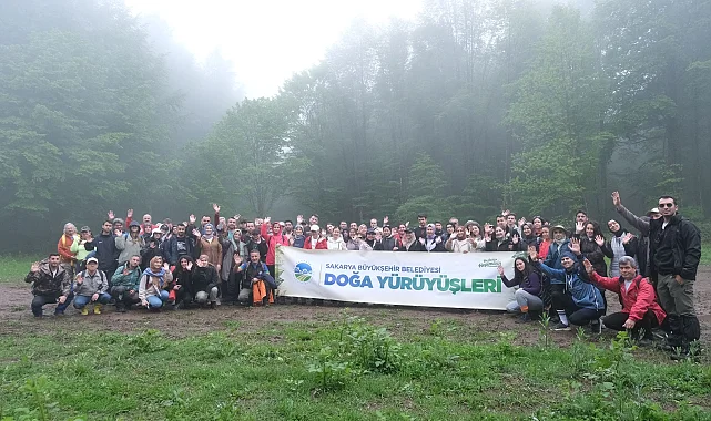 Sakarya Büyükşehir'den bahar yürüyüşlerine final
