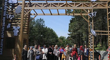 Sakarya YADEM yaşlıları Huzur Koridoru'nda