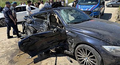 Sakarya'daki kazada ağır yaralanan çocuk yaşam mücadelesini kaybetti