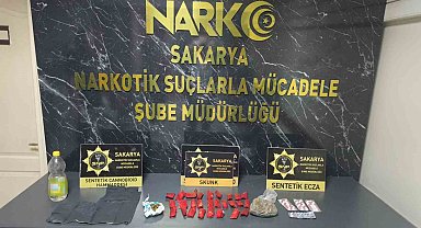 Sakarya'daki uyuşturucu operasyonunda 1 kişi tutuklandı