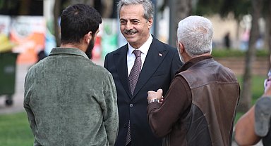 Sakarya'da Başkan Alemdar bayram öncesi vatandaşlarla buluştu