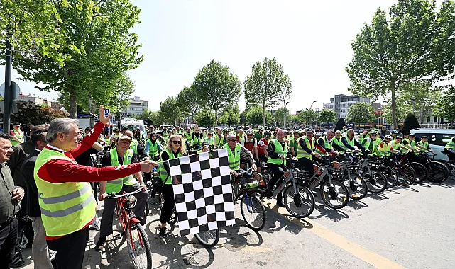Sakarya'da pedallar farkındalık için çevrildi