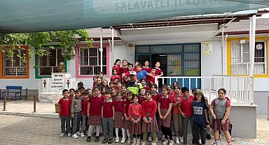 Salavatlı İlkokulu öğrencilerine trafik eğitimi verildi