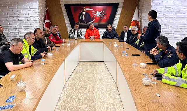Samsun Havza'da sağanak sonrası koordinasyon sürüyor