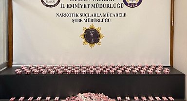 Samsun'da 11 bin 704 adet uyuşturucu hap ele geçirildi