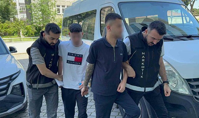 Samsun'da narkotikten peş peşe operasyon: Gözaltına alınan 8 kişi adliyeye sevk edildi