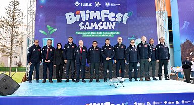 Samsun'da BİLİMFEST coşkusu başladı
