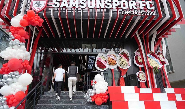 Samsunspor 5. mağazasını açtı
