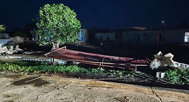 Şanlıurfa'da fırtına ve sağanak felaketi! 1 ölü, 40 yaralı!