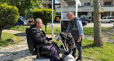 Sapanca'da engelli araç şarj istasyonu kuruldu