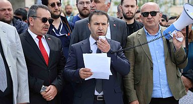 SCÜ çalışanları, bankaların promosyon tutumunu protesto etti
