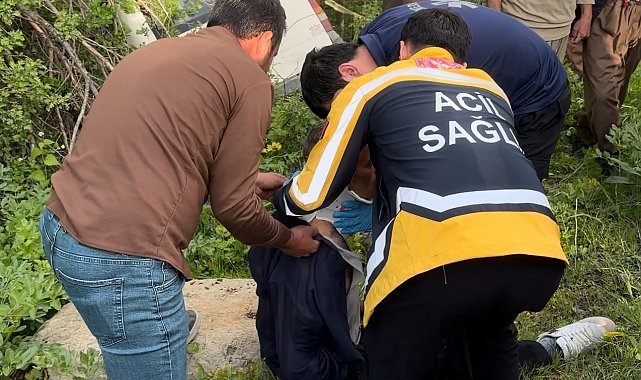 Şemdinli'de minibüs yoldan çıktı: 3 yaralı
