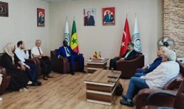 Senagal Cumhuriyeti Büyükelçisi'den SANKON'a ziyaret