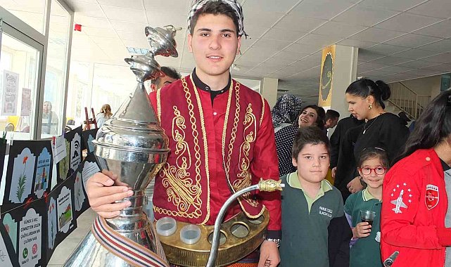 Sergide Osmanlı Şerbeti ikram etti