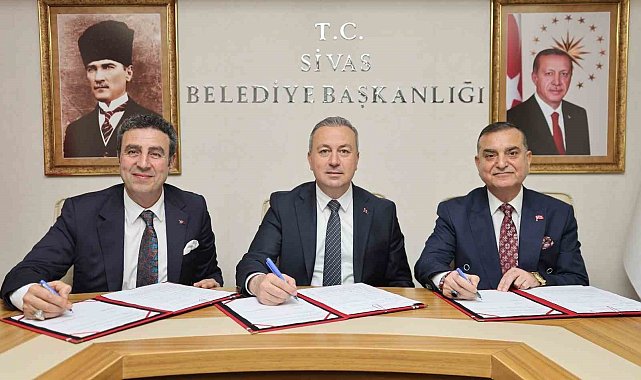 Sivas esnafına yakışacak yeni hizmet binası için imzalar atıldı
