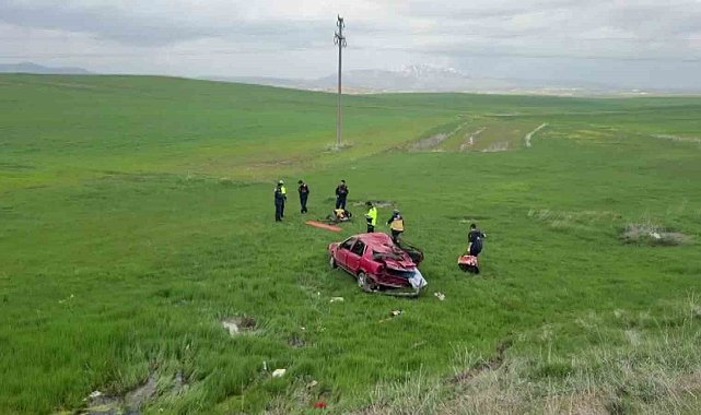 Sivas'ta 86 yaşındaki sürücü kazada hayatını kaybetti