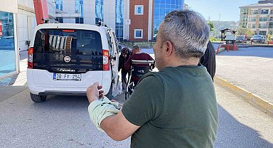 Sivas'ta acemi kasaplar hastanenin yolunu tuttu