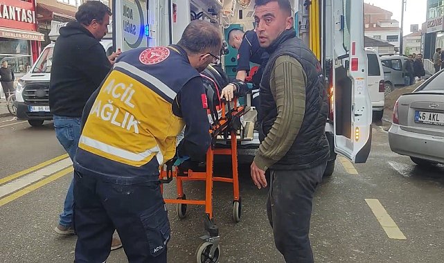 Sivas'ta asansör boşluğuna düşen kadın yaralandı