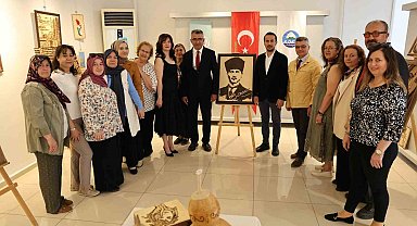 Söke'de ahşap yakma sanatının örnekleri sanatseverlerle buluştu