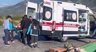 Söke'de trafik kazası: 1 yaralı