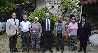 Sultanhisar protokolü şehit ailelerini unutmadı