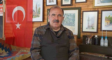 Suya yazılan sanatla yarım asır