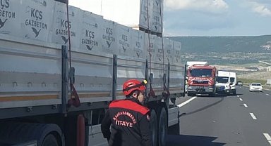 TAG Otoyolu'nda bozulan tıra yardım için duranlara başka tır çarptı: 1 ölü, 2 yaralı