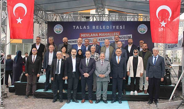 Talas'ta 60 aile yeni evlerine kavuştu
