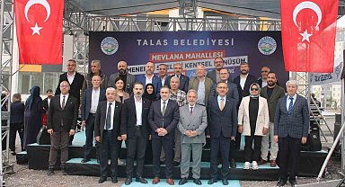Talas'ta 60 aile yeni evlerine kavuştu