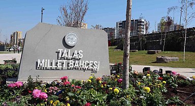Talas'ta bahar 'Çiçek Şenliği' ile taçlanıyor