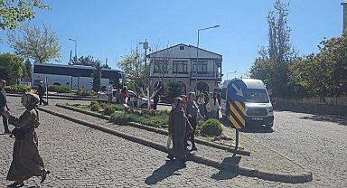 Tarihi Harput Mahallesi'nde bayram yoğunluğu