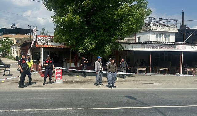 Tarsus'ta lokantaya pompalı saldırı: 2 ölü, 2 yaralı