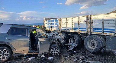 Tatvan-Van Karayolu'nda korkutan kaza: 1'i ağır 6 yaralı