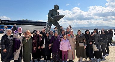 Tavşanlılı Engelli Kur'an Kursu öğrencilerinden Çanakkale'ye anlamlı ziyaret