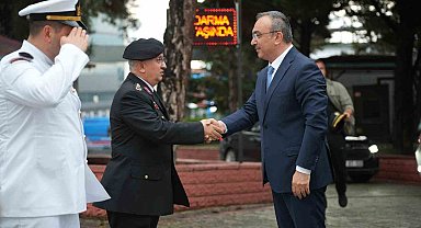 Tekirdağ Valisi Soytürk, jandarma personeliyle bayramlaştı