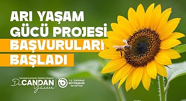 Tekirdağ'da arıcılara yem desteği başvuruları başladı