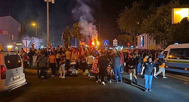 Tekirdağ'da Galatasaray şampiyonluğu coşkuyla kutlandı