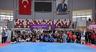 Tekirdağ'da taekwondo şöleni: 7 İlden 365 sporcu Tekirdağ'da buluştu