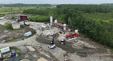 Terme kendi asfaltını üretmeye başladı