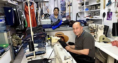 Terzilerde gece yarısına kadar tamirat yoğunluğu