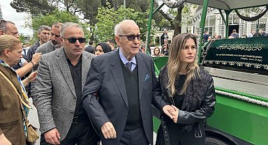 TFF Onursal Başkanı Şenes Erzik'in acı günü: Eşi Dilek Erzik son yolculuğuna uğurlandı