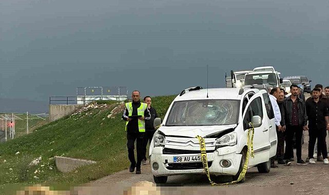 Ticari araç koyun sürüsüne daldı: Çoban öldü, 9 koyun telef oldu
