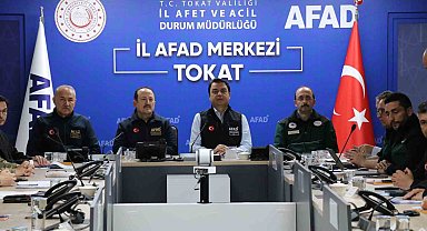 Tokat'ta 15 bin kişi güvenli alanlara tahliye edildi