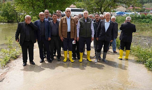 Tokat'ta 59 bin dekarlık tarım alanı sular altında kaldı